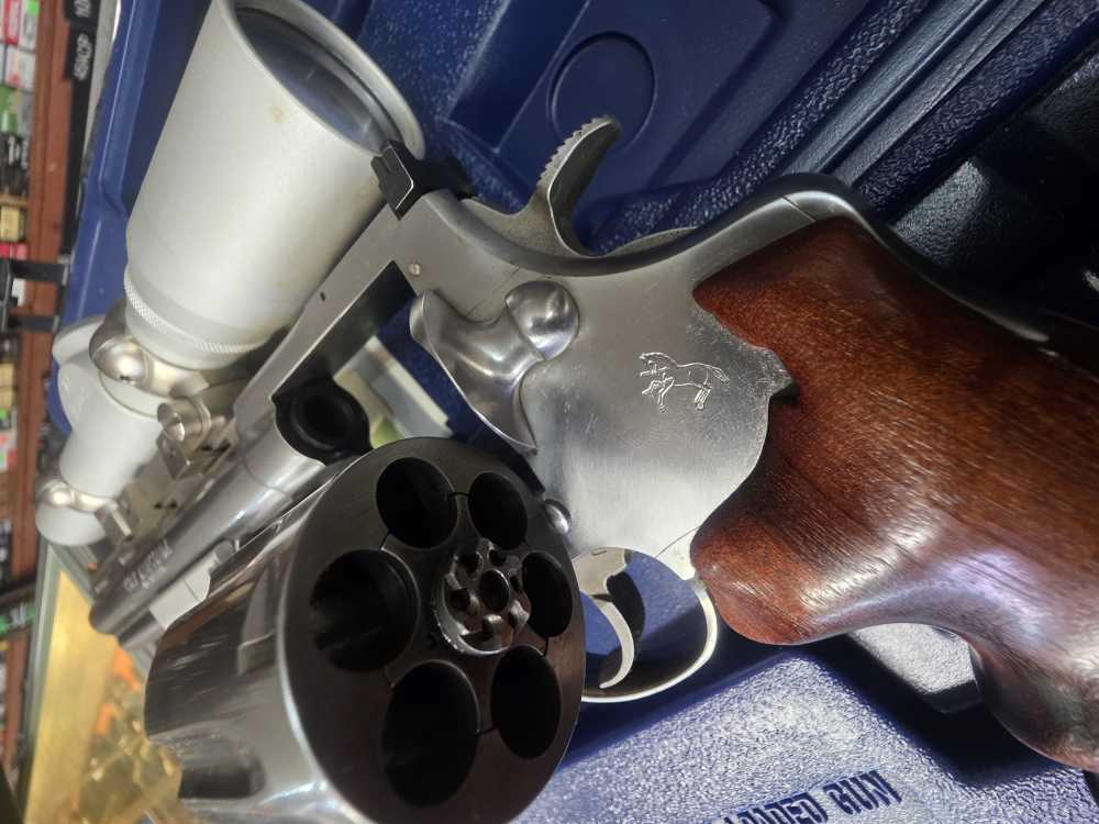Colt Anaconda 44 Magnum With Pistol Scope Burris 2X and Laser Scope Laser-img-10