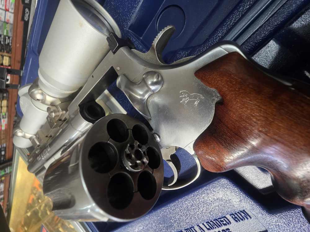 Colt Anaconda 44 Magnum With Pistol Scope Burris 2X and Laser Scope Laser-img-9