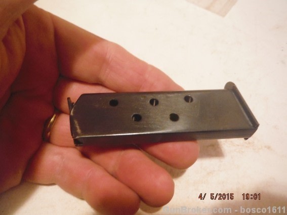 SINGER Magazine .25 ACP, 6 RD BLUE STEEL 25 Mag-img-2