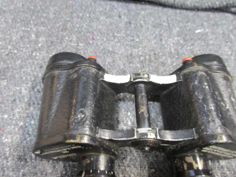 WWII ERA BRITISH MILITARY PRISMATIC BINOCULARS/FIELD OPTICS-img-5