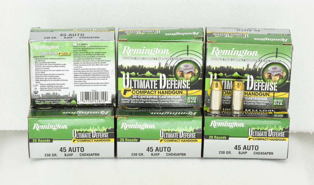 Remington Ultimate Defense 45 ACP 230grn 120RDS CHD45APBN FREE SHIPPING -img-1