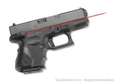 Crimson Trace LaserGrip Red Glock Sub-Compact-img-0