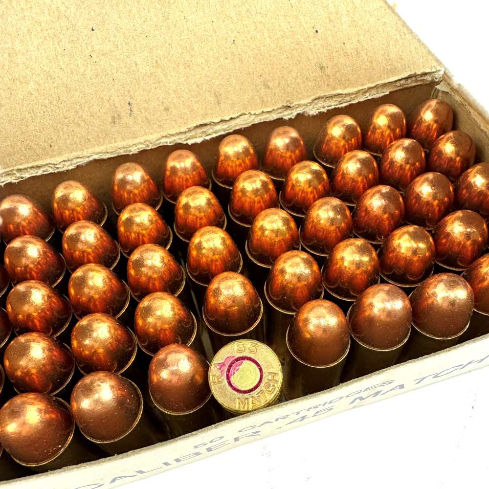 Vintage 1965 Lake City Remington Ammunition 45 ACP Match - 50 Rounds-img-5