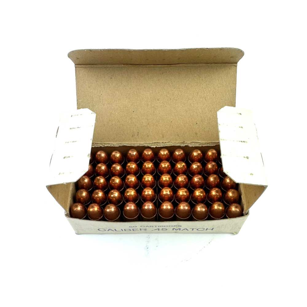 Vintage 1965 Lake City Remington Ammunition 45 ACP Match - 50 Rounds-img-4