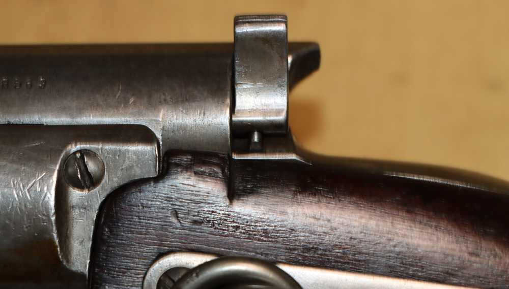 Rare Springfield Model 1896 Krag Cavalry Carbine, Rough Rider Ser # Range-img-83