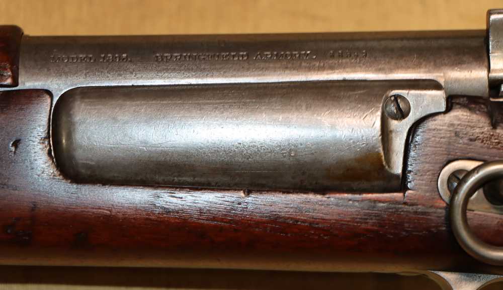 Rare Springfield Model 1896 Krag Cavalry Carbine, Rough Rider Ser # Range-img-84