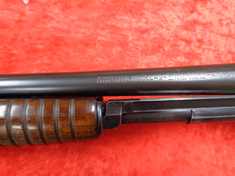1937 Winchester Model 42 Pump Action 410 Gauge 3" Chamber 26 Barrel I TRADE-img-17