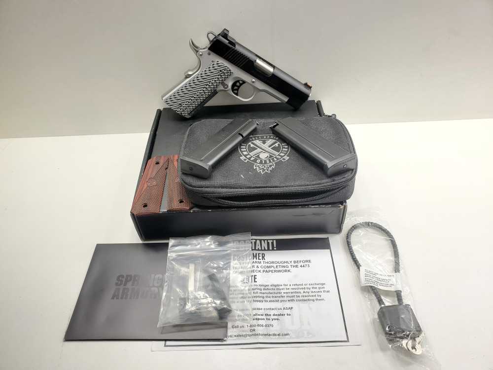 Springfield Armory EMP Ronin 9MM 4" Barrel W/ Fact Box, Soft Case, x2 Mags-img-0