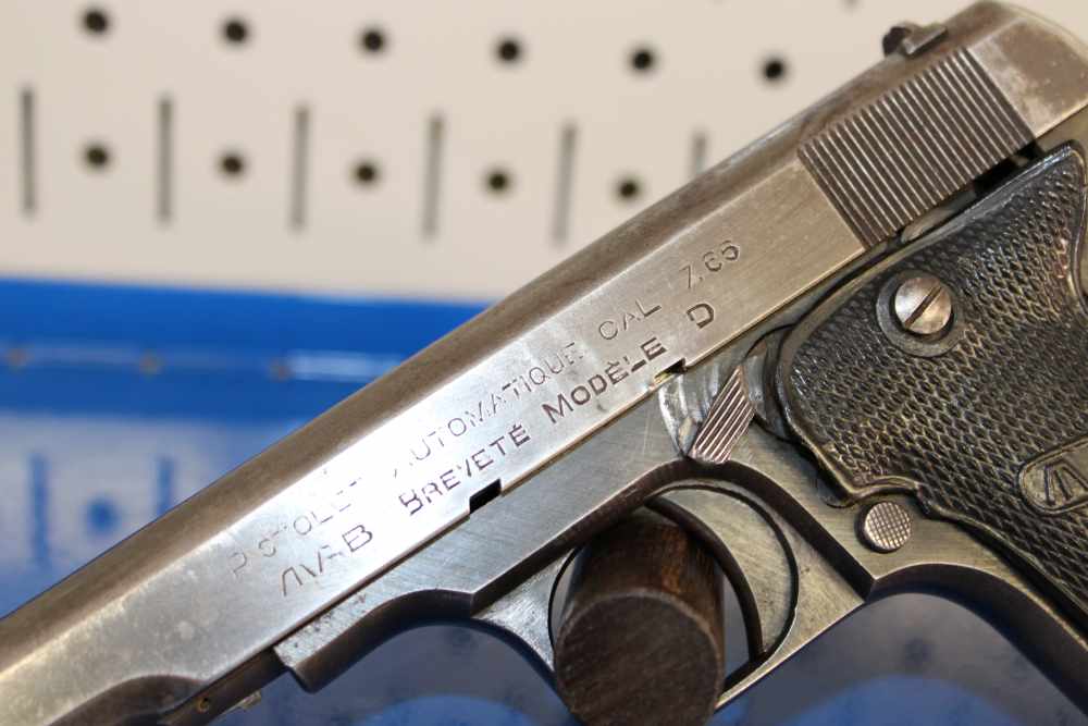 French MAB Model D - 32 ACP - German (WaA251) - WWII - 1943-img-9