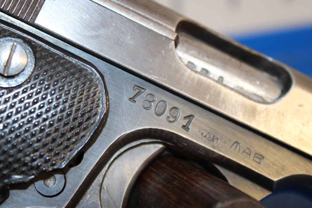 French MAB Model D - 32 ACP - German (WaA251) - WWII - 1943-img-46