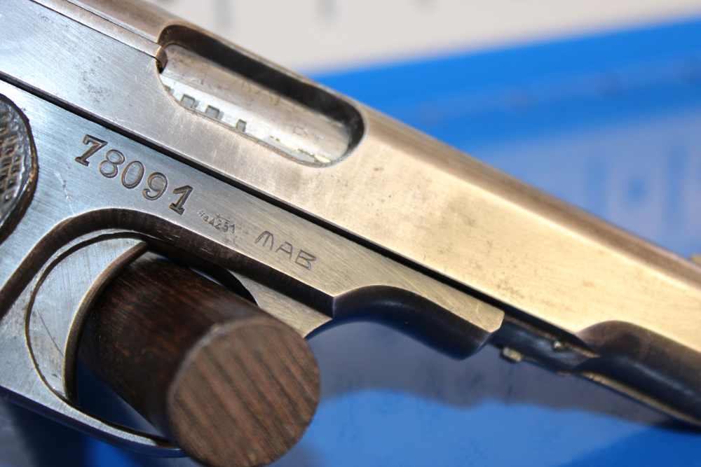 French MAB Model D - 32 ACP - German (WaA251) - WWII - 1943-img-49