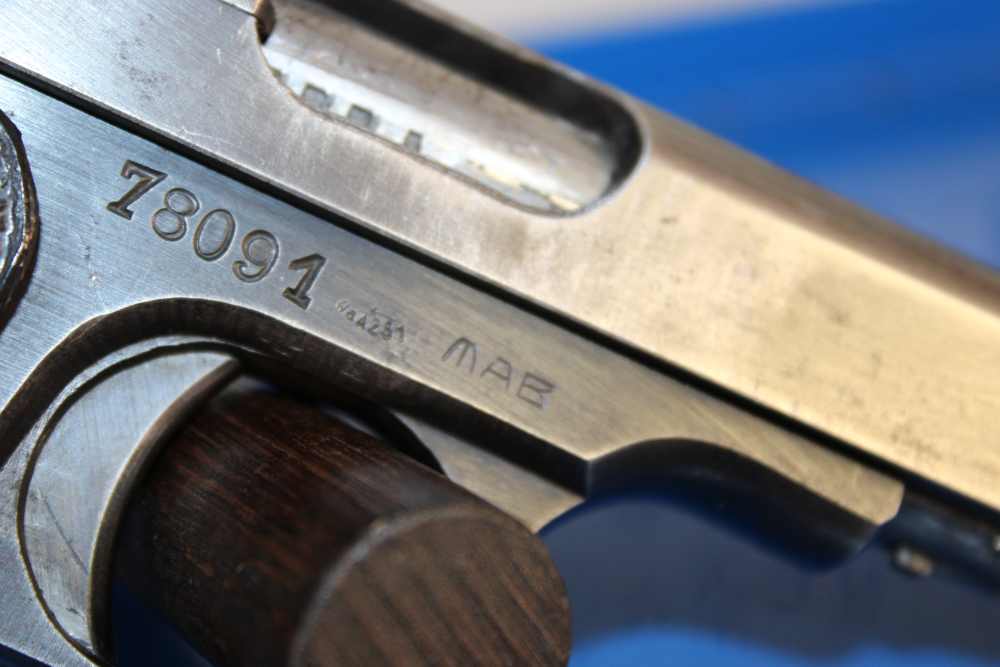 French MAB Model D - 32 ACP - German (WaA251) - WWII - 1943-img-47
