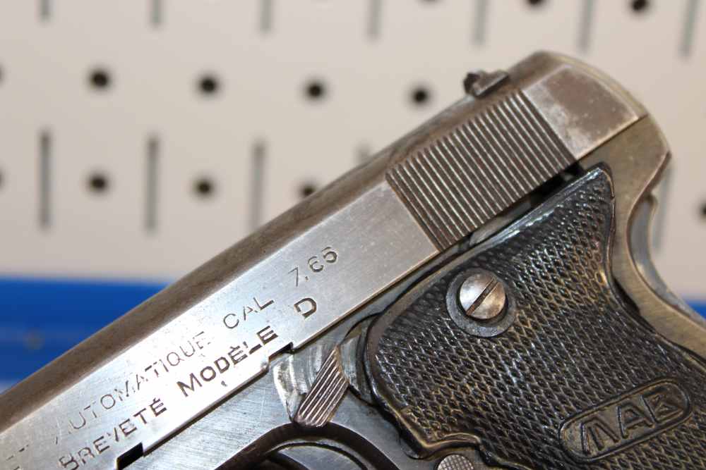 French MAB Model D - 32 ACP - German (WaA251) - WWII - 1943-img-8