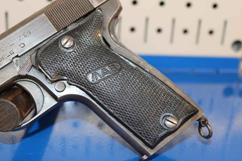 French MAB Model D - 32 ACP - German (WaA251) - WWII - 1943-img-4