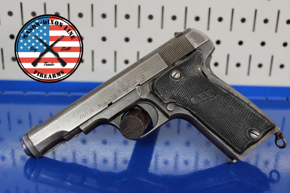 French MAB Model D - 32 ACP - German (WaA251) - WWII - 1943-img-0