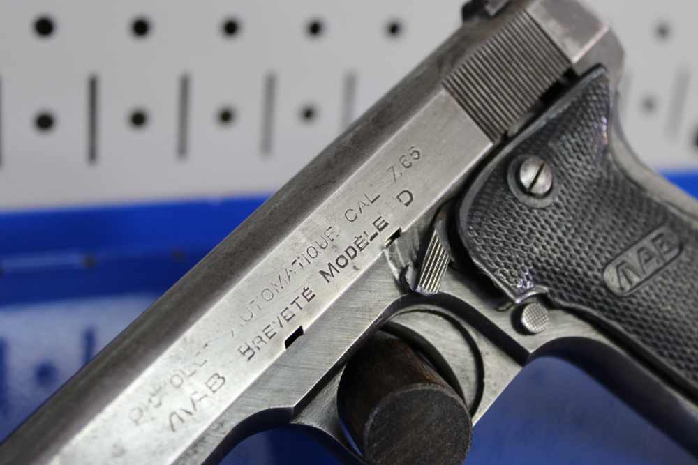 French MAB Model D - 32 ACP - German (WaA251) - WWII - 1943-img-10