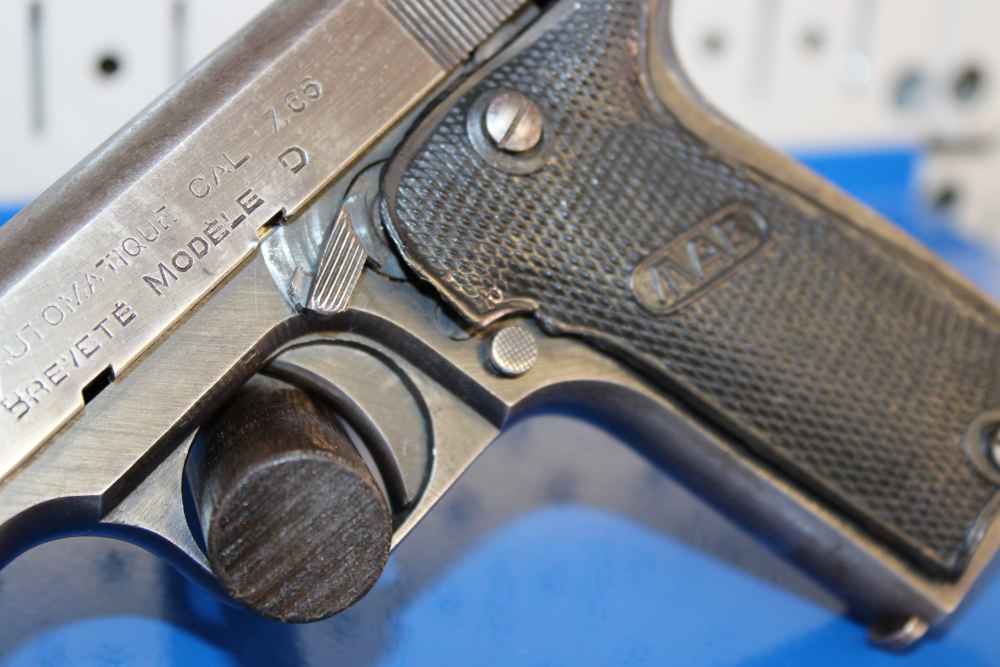 French MAB Model D - 32 ACP - German (WaA251) - WWII - 1943-img-15