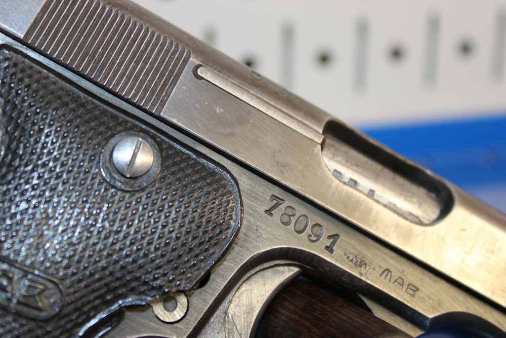 French MAB Model D - 32 ACP - German (WaA251) - WWII - 1943-img-42