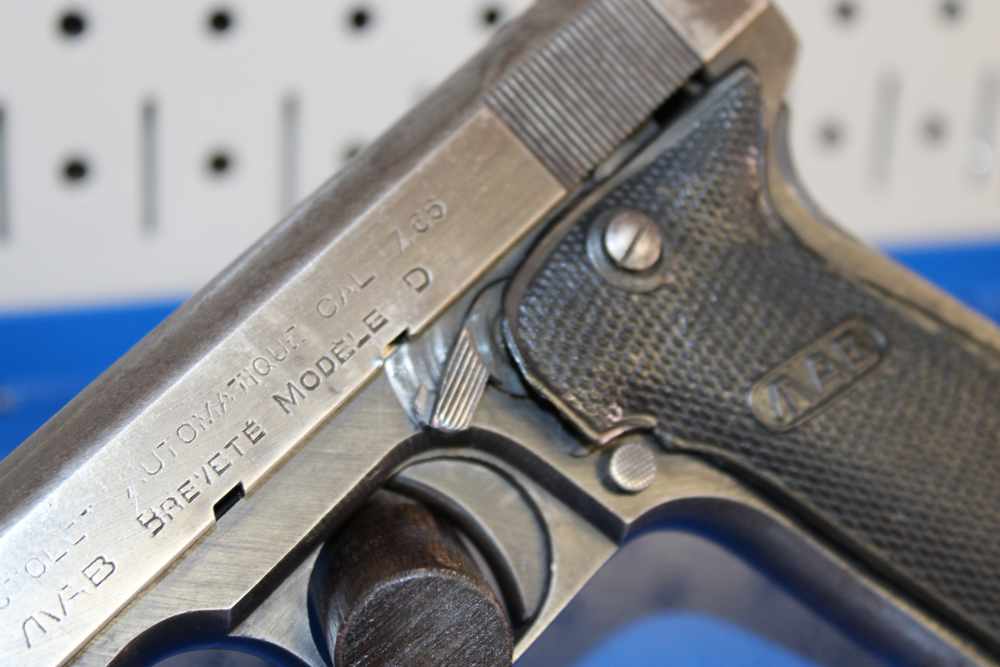 French MAB Model D - 32 ACP - German (WaA251) - WWII - 1943-img-16