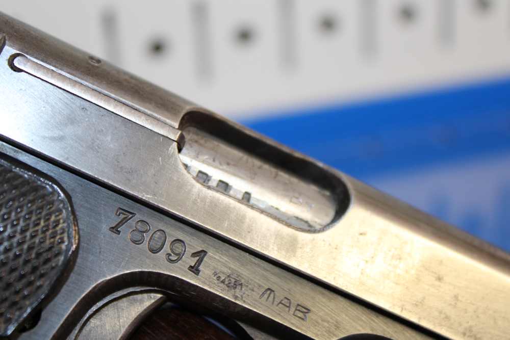 French MAB Model D - 32 ACP - German (WaA251) - WWII - 1943-img-45