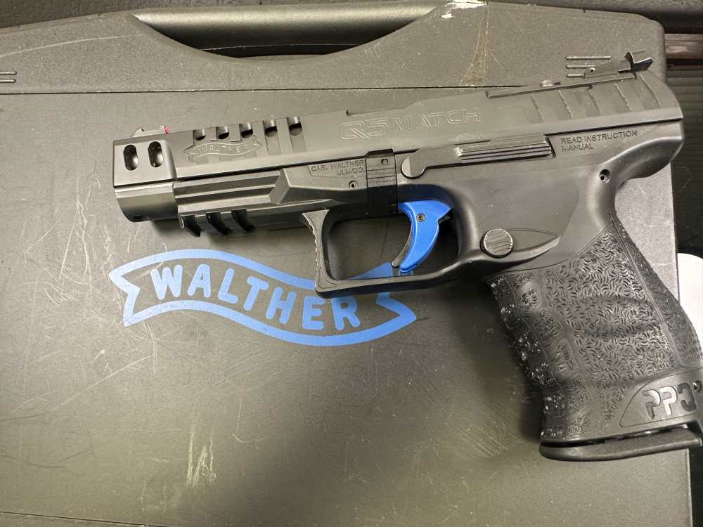 Walther Q5 Match – Polymer Frame Model (5” Match Barrel, With Case & Access-img-9
