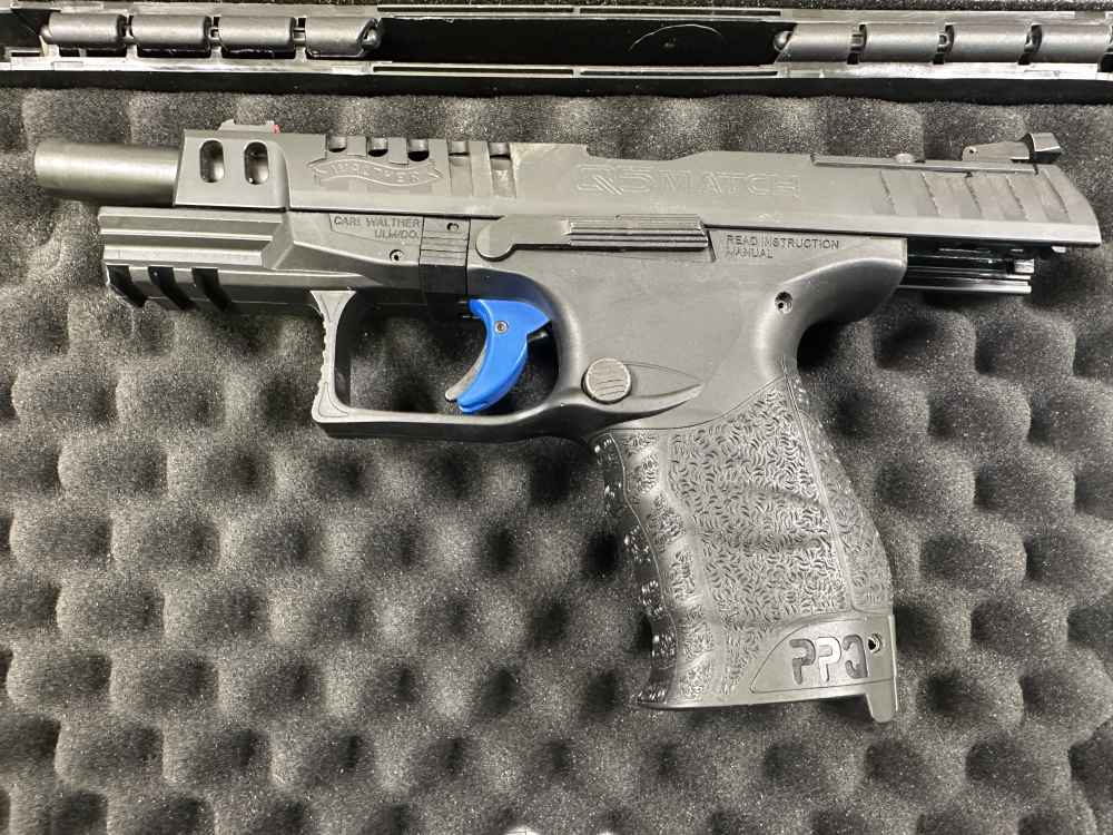 Walther Q5 Match – Polymer Frame Model (5” Match Barrel, With Case & Access-img-5