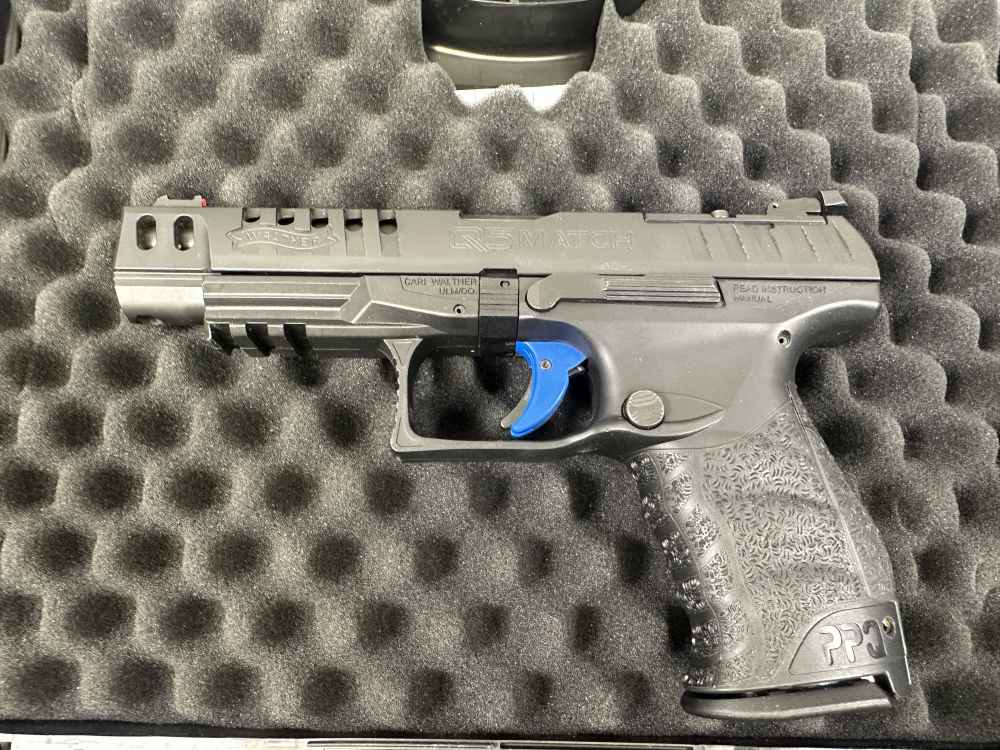 Walther Q5 Match – Polymer Frame Model (5” Match Barrel, With Case & Access-img-1