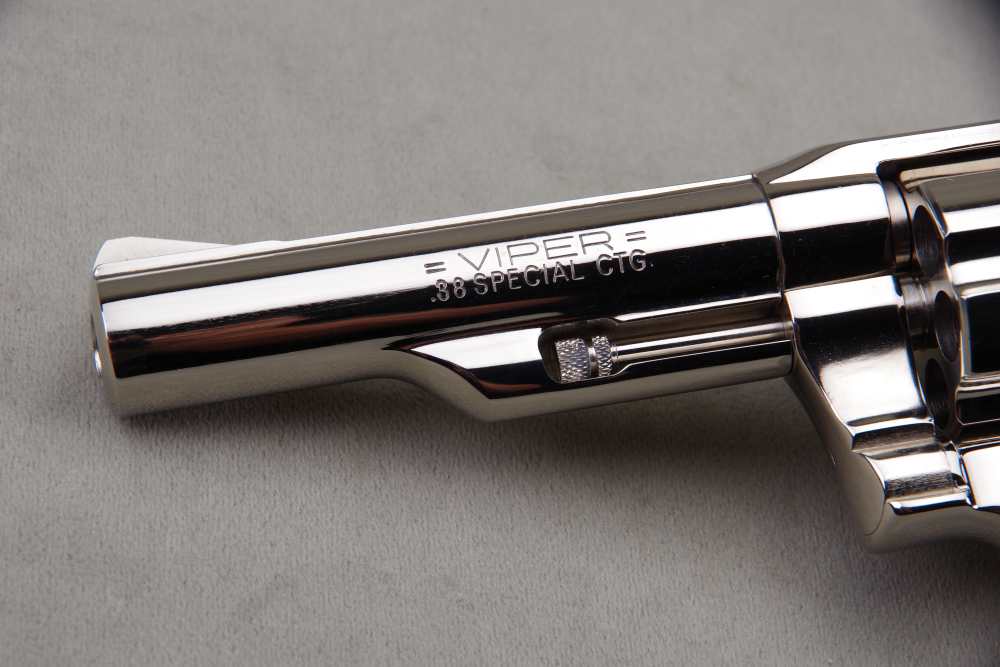 Exceptional & Extremely Rare 1978 Colt Viper 38 Special 4'' Nickel NIB-img-11
