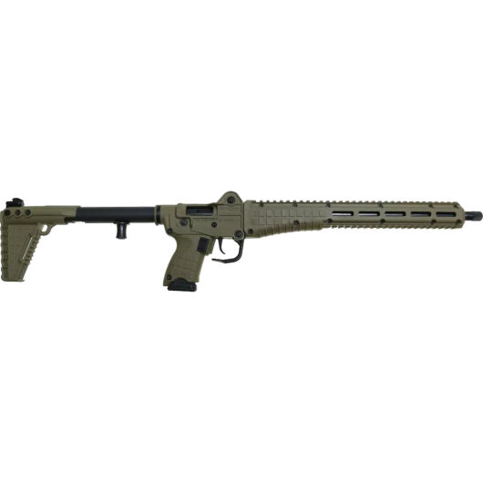 SUB2K9GLKGRN Kel-Tec Sub-2000 Gen 3 Green 9mm Luger 16.1" Cerakote-img-0