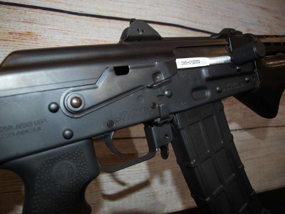 Zastava ZPAP85 5.56mm AK Pistol – Like New w/ Side-Folding Brace-5 Mags-img-7