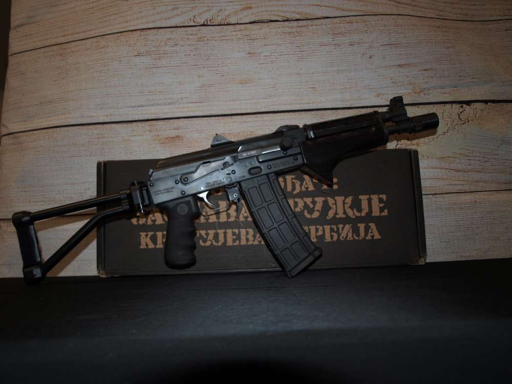 Zastava ZPAP85 5.56mm AK Pistol – Like New w/ Side-Folding Brace-5 Mags-img-1