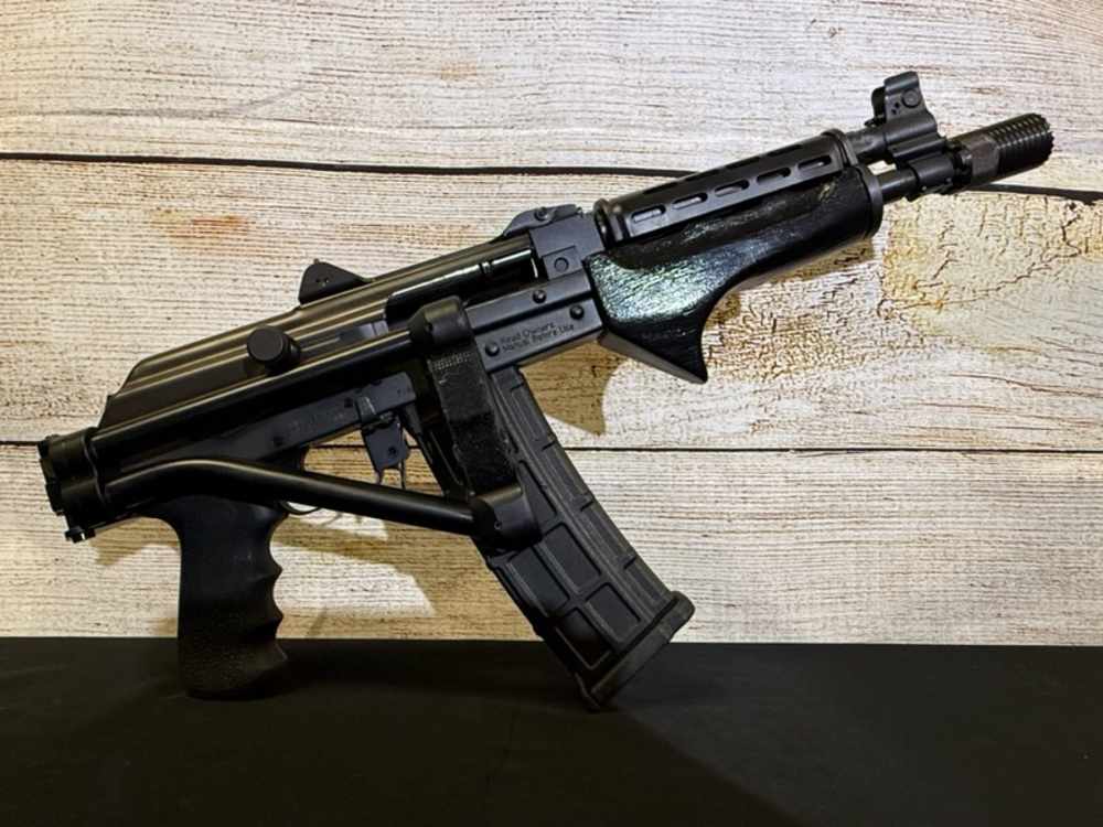 Zastava ZPAP85 5.56mm AK Pistol – Like New w/ Side-Folding Brace-5 Mags-img-0