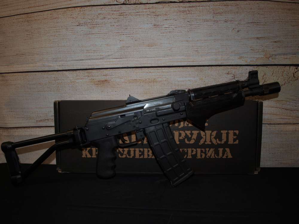 Zastava ZPAP85 5.56mm AK Pistol – Like New w/ Side-Folding Brace-5 Mags-img-15