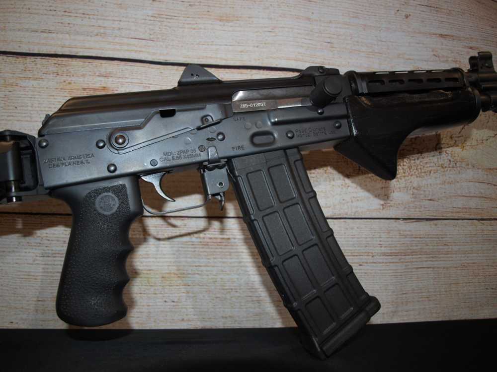 Zastava ZPAP85 5.56mm AK Pistol – Like New w/ Side-Folding Brace-5 Mags-img-5