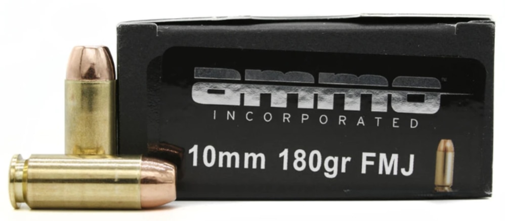 Ammo Inc 10mm Auto 180gr TMC 1,000 Round Bulk Case Brass 20x 50 Rd Boxes-img-2