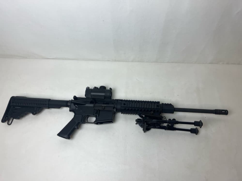 DPMS A-15 5.56 Nato Semi Auto Rifle w/ Truglo Dot Sight-img-1