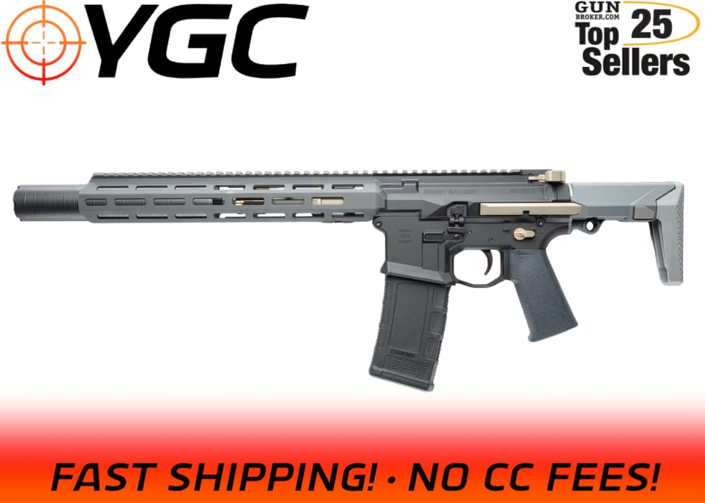 Q HONEY BADGER SBR SD 300BLK ARMOR BLACK HB300B7INHBSILBLKG-img-0