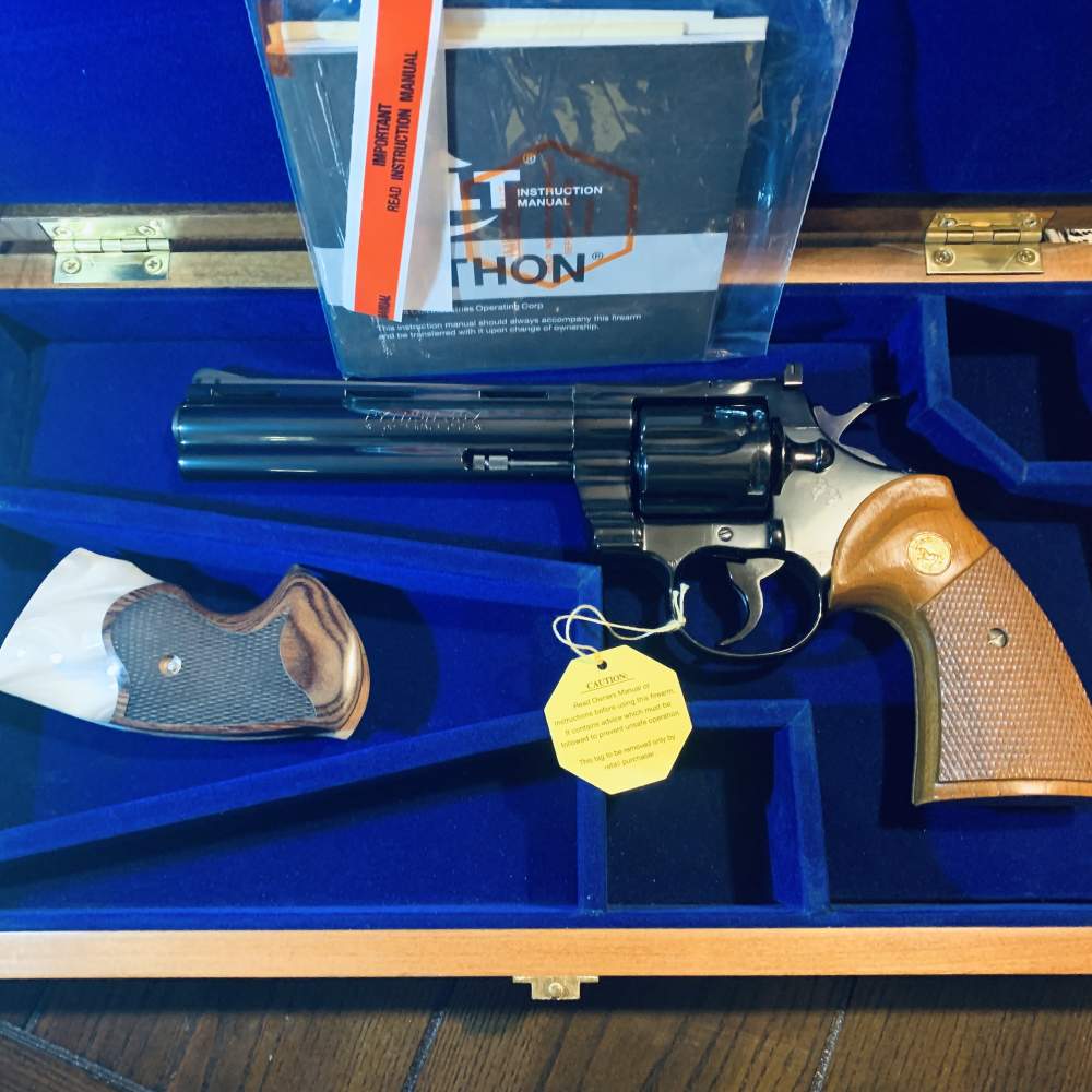 Colt Python, 1979 6”, NIB.100% Collector Grade.-img-1
