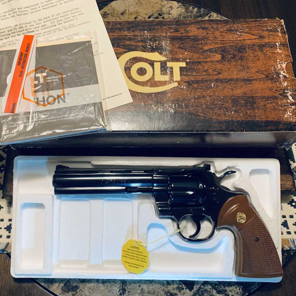 Colt Python, 1979 6”, NIB.100% Collector Grade.-img-26