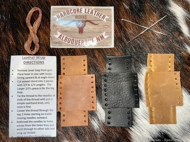Lever Gun Leather Wrap Kit-img-1
