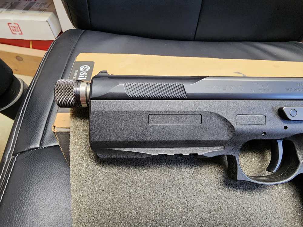 FK BRNO PSD PISTOL 7.5FK 5.3 THREADED OPTICS READY SUPPRESSOR SILENCER 16+1-img-11