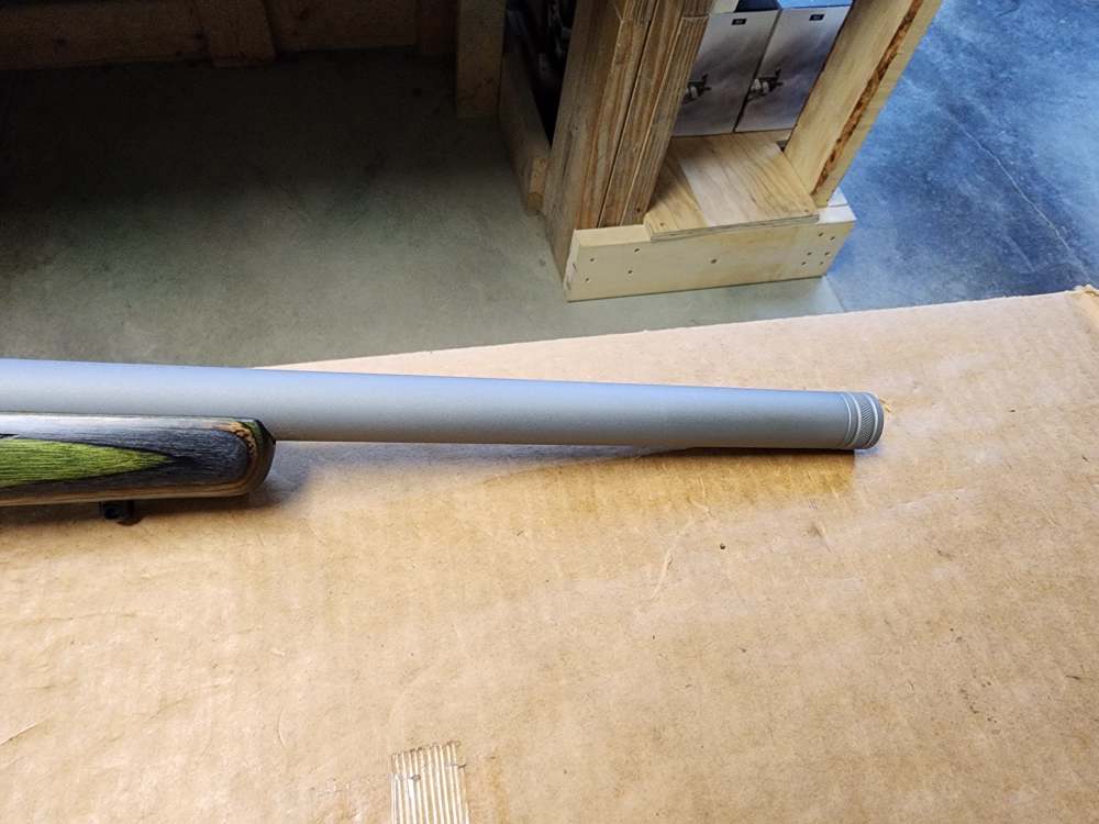 NEW! RUGER M77/17 .17 HORNET 18.50" THREADED STAINLESS SS M77 GREEN 77 NIB-img-7