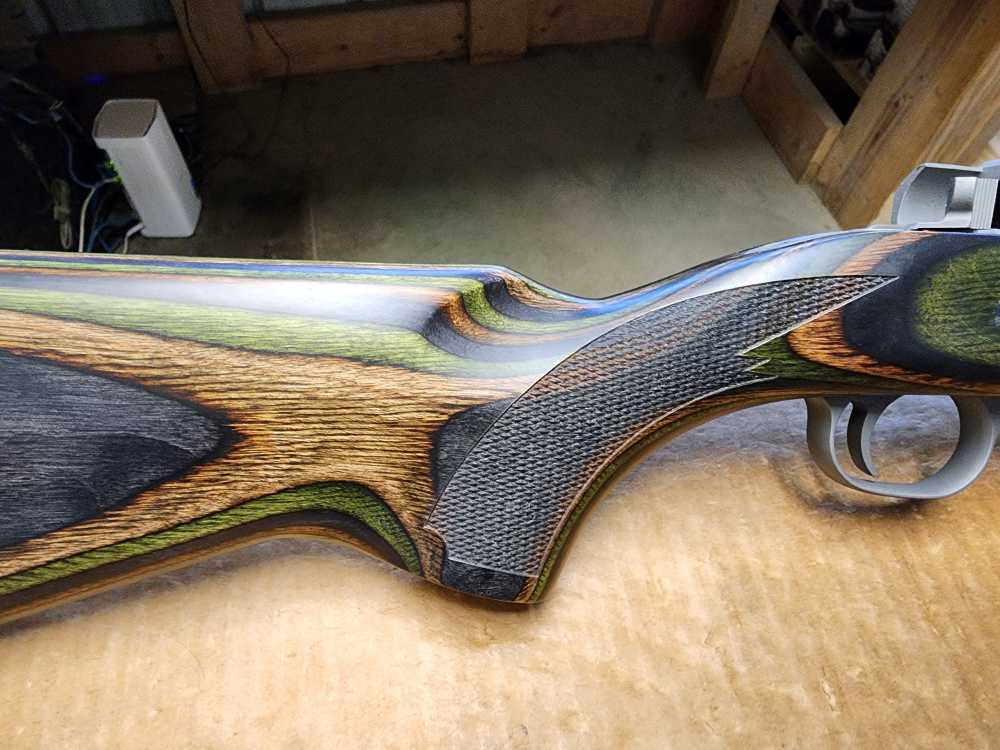 NEW! RUGER M77/17 .17 HORNET 18.50" THREADED STAINLESS SS M77 GREEN 77 NIB-img-4