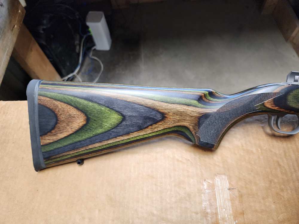 NEW! RUGER M77/17 .17 HORNET 18.50" THREADED STAINLESS SS M77 GREEN 77 NIB-img-3