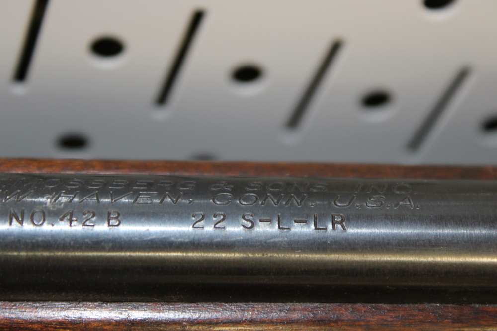 Mossberg Model 42B - 22 S-L-LR - 1938-1941 - Lyman Peep Sight-img-84