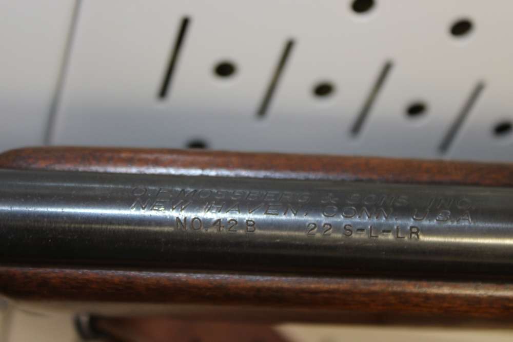 Mossberg Model 42B - 22 S-L-LR - 1938-1941 - Lyman Peep Sight-img-86