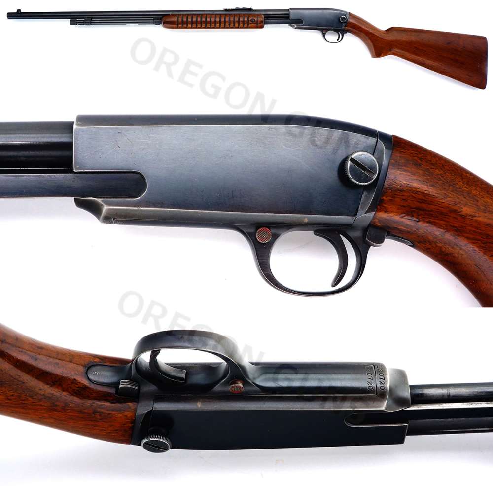 WINCHESTER MODEL 61 SLIDE ACTION .22 LR TAKE-DOWN RIFLE MFG 1948 C&R OK-img-1