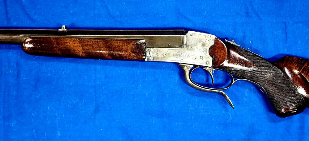 c1930 G. HONOLD ULM 9.3x62mm KIPPLAUF SINGLE SHOT GERMAN RIFLE, C&R OK!-img-6