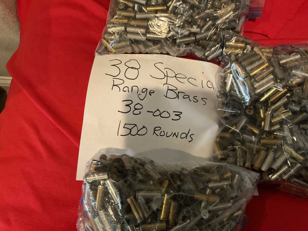 38 special brass - 1,500 rounds-img-0