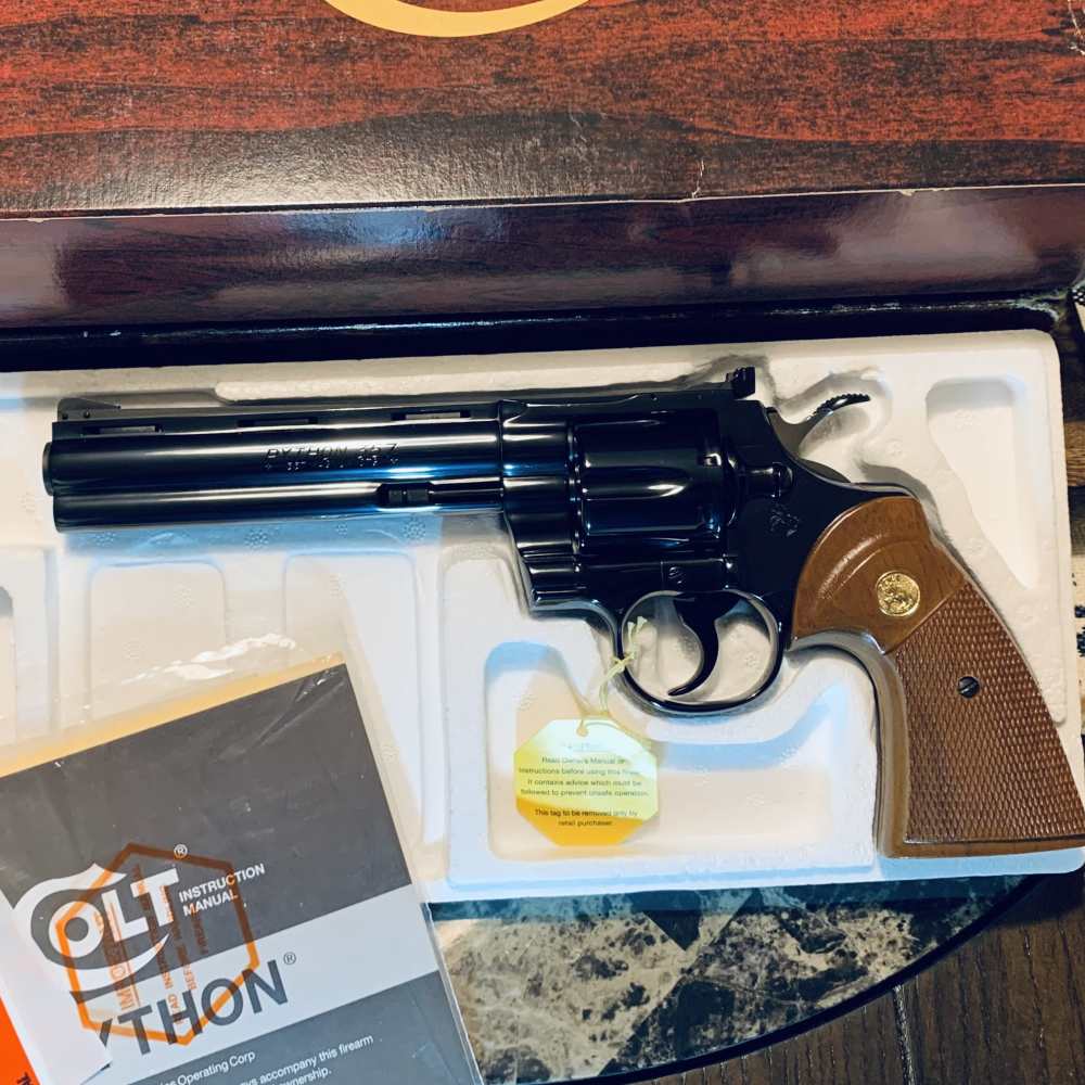1979 Colt Python. 6” Royal Blue. NIB,Collector Grade, Perfect Condition-img-19